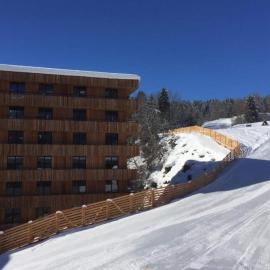 Ferienwohnung 3,5 Zimmer direkt an Ski- und Bikepiste，位于弗利姆斯的酒店