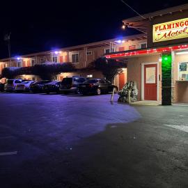 Flamingo Motel Oxnard，位于奥克斯纳德的酒店