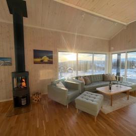 Skarvebo - cabin with amazing view，位于Hol的酒店