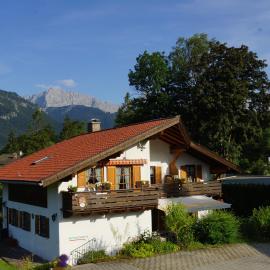 Ferienwohnung Soiernblick Krün Bärnbichl，位于克伦的酒店