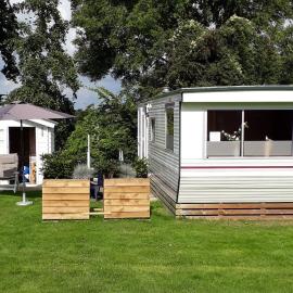 Stacaravan 169 5* camping De kuilart in Friesland