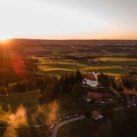 Panoramagasthof auf dem Auerberg，位于伯拜恩的酒店