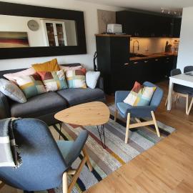 2 pièces équipé avec parking privé，位于格里翁的酒店