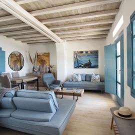 Villa Nefeli Tinos，位于Triandáros的酒店