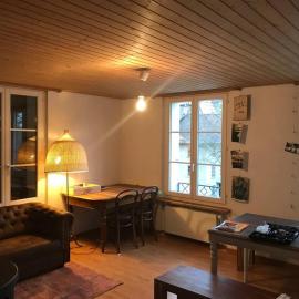 Simple flat 72 m2 in the centre of Burgdorf with private parking，位于布格多夫的酒店