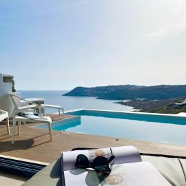 Luxury Sea View Private Pool Residence - Exclusive At Elia Beach Mykonos