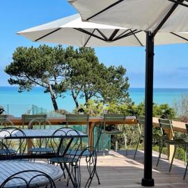 Hôtel De La Terrasse，位于滨海瓦朗日维尔的酒店
