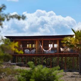 Corazon Guajiro Cabaña frente a Playa Solitaria en Dibulla cerca a Palomino - Cabin in front of Solitary Beachs，位于Dibulla的酒店