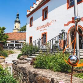 Schlossgasthof Rösch，位于Blaibach的酒店