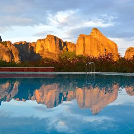 Meteora Hotel at Kastraki，位于卡兰巴卡的酒店