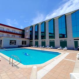 Hotel Galaico，位于桑亨霍的酒店