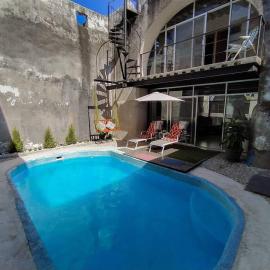 Casa con alberca dentro de ex-hacienda en Atlixco，位于阿特利斯科的酒店
