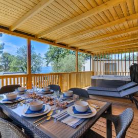 Mobile home 631 - Private Jacuzzi & Sea View
