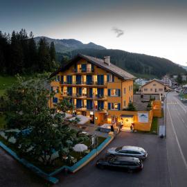 Grischalodge das Hotel mit Bergblick seit 1929 - schlicht, preiswert und mit einem touch Nostalgie