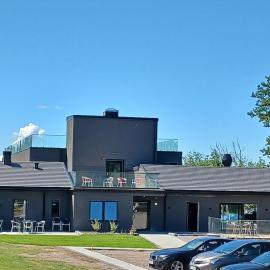 Hotell Solstickan Mellbystrand，位于梅尔比斯特兰德的酒店