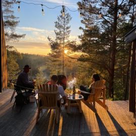 Mikrohyttene Moen Ranch，位于克拉格勒的酒店
