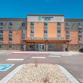 WoodSpring Suites Colorado Springs North - Air Force Academy，位于科罗拉多斯普林斯的酒店