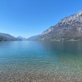 Maisonette Penthouse-Stil 150m2 - direkt am Walensee mit Badestrand