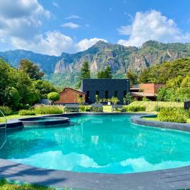 Orgánico Hotel Boutique TEPOZTLÁN，位于迪坡斯特兰的酒店