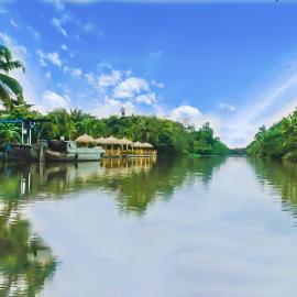 Bamboo Eco Village，位于芹苴的酒店