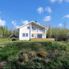 Romantic Lakeview Guesthouse in Swedish Nature，位于Finnerödja的酒店