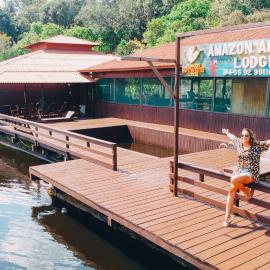 Amazon Arowana Lodge，位于Sao Pedro的酒店