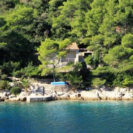 Secluded fisherman's cottage Cove Stoncica, Vis - 8894，位于Kut的酒店