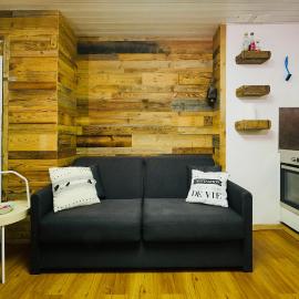 Charmant petit appartement à Grimentz au pied des pistes，位于格里门茨的酒店