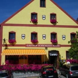 Pension Schwarzer Adler，位于纳堡的酒店