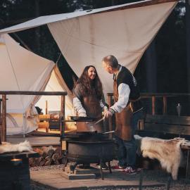 Vristulvens Glamping，位于玛丽斯塔德的酒店