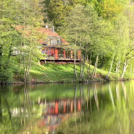 Ferienwohnungen & Campingfässer "Am Kunstteich"，位于Wettelrode的酒店