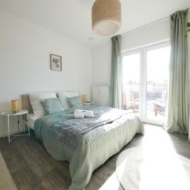 Zentral, modern, gemütlich mit Balkon & Parkplatz，位于帕德博恩的酒店
