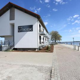 Hotel & Restaurant Utkiek，位于格赖夫斯瓦尔德的酒店