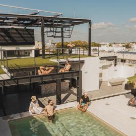 Caleta Hostel Rooftop & Pool，位于坎昆的酒店