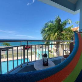 Summer all year! Oceanfront with Pool A/C，位于阿瓜迪亚的酒店