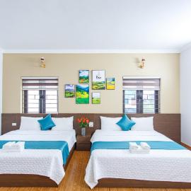 Blue Eyes Hotel，位于Văn Lâm的酒店