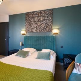 The Originals Boutique, Hôtel La Colonne de Bronze, Saint-Valéry-sur-Somme，位于索姆河畔的圣瓦列里的酒店