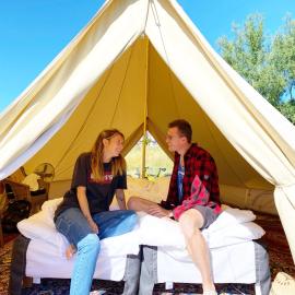 Gårdshotellets Camping，位于斯塔德的酒店