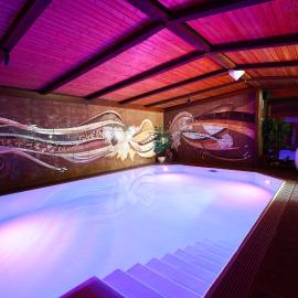 Ferienhaus mit Schwimmbad, Whirlpool & Sauna am Nürburgring，位于Leimbach的酒店