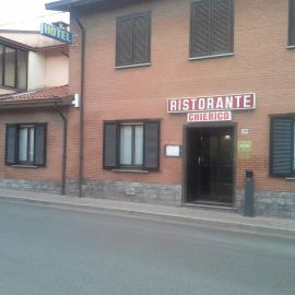 Hotel Ticino Ristorante Chierico，位于Carbonara al Ticino的酒店