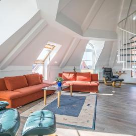 "Residenz Rosengrund" Residenz Rosengrund, Whg D 14 Galerie，位于比苏姆的酒店