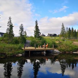 Blåfjell hundesenter fjellhotell，位于莫舍恩的酒店