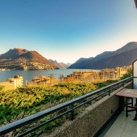 Paradise by Quokka 360 - Apartment with Views over the Gulf of Lugano，位于帕拉迪索的酒店