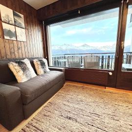 Cosy Studio for 5 near ski lift, Les Gentianes，位于莱斯克伦斯的酒店