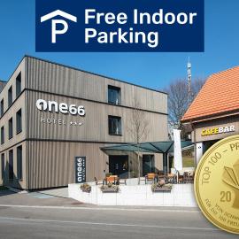 Hotel one66 (free parking garage)，位于圣加仑的酒店