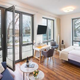 Haus am Spreebogen，位于菲尔斯滕瓦尔德的酒店