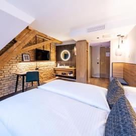 BOLLWERK Lifestyle Hotel, automatisiertes Hotel mit Self Check In,位于阿尔高内的伊门施塔特的酒店