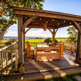Bed and Breakfast Panorama，位于Saint-Laurent-de-l'ile d'Orleans的酒店