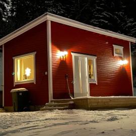Solbergs, attefallshus i Vik, Åre，位于奥勒的酒店