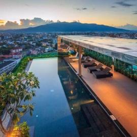 The Astra Condo Changkhlan in Chiang Mai，位于清迈的酒店